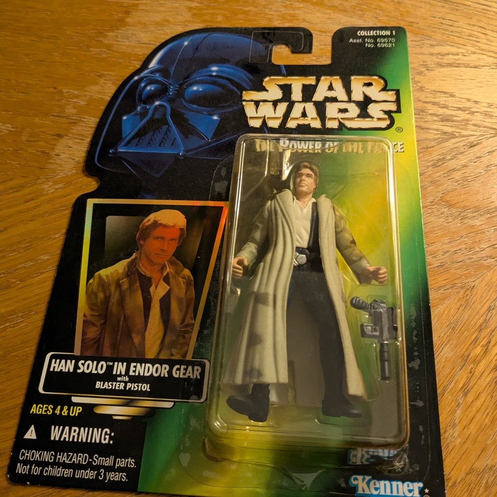 Star Wars Han Solo Action Figure - Green and Brown